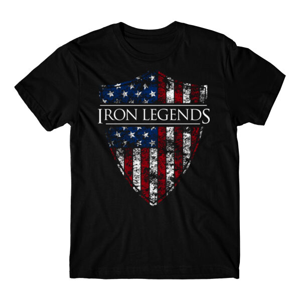 FULL COLOR SHIELD FLAG - T-SHIRT - $S5HF2K$ Thumbnail