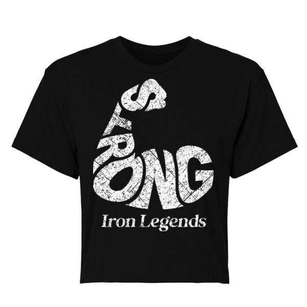 STRONG ARM - WOMEN'S CROP T-SHIRT Thumbnail